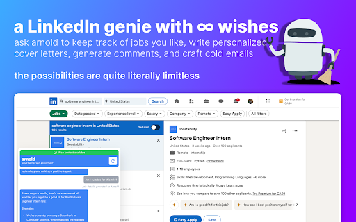 Arnold  from Chrome web store to be run with OffiDocs Chromium online
