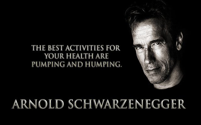 Arnold Schwarzenegger-thema door RB-thema's uit de Chrome-webwinkel om te worden uitgevoerd met OffiDocs Chromium online
