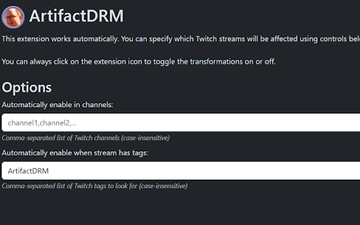 ArtifactDRM from Chrome web store to be run with OffiDocs Chromium online ArtifactDRM from Chrome web store to be run with OffiDocs Chromium online