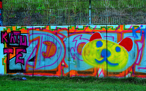 Artistic drawings on the wall  from Chrome web store to be run with OffiDocs Chromium online