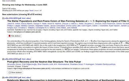 arXiv Abstract Toggler  from Chrome web store to be run with OffiDocs Chromium online