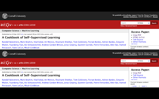 Arxiv Redirector  from Chrome web store to be run with OffiDocs Chromium online