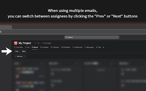 Asana Assignee Selector  from Chrome web store to be run with OffiDocs Chromium online