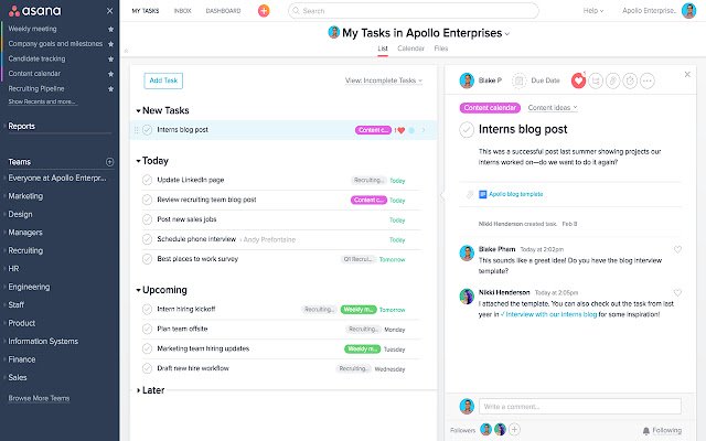 Asana Lover  from Chrome web store to be run with OffiDocs Chromium online
