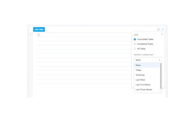 Asana Recently Completed Tasks from Chrome web store 将与 OffiDocs Chromium online 一起运行