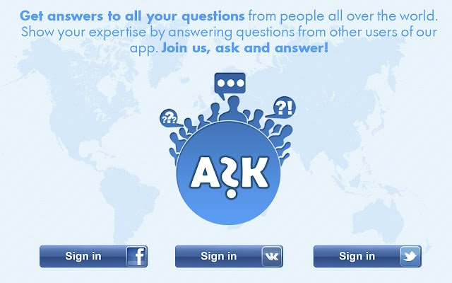 AskAbout.FM Notifications  from Chrome web store to be run with OffiDocs Chromium online