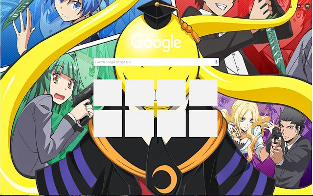 Assassination Classroom Theme ຈາກຮ້ານເວັບ Chrome ທີ່ຈະດໍາເນີນການກັບ OffiDocs Chromium ອອນໄລນ໌