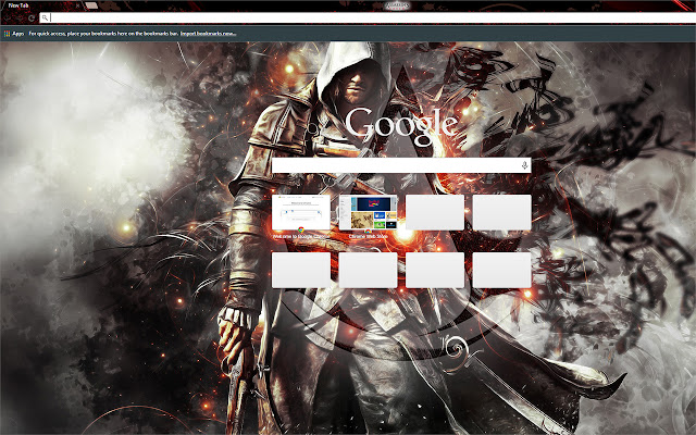 Assassins Creed HD Theme  from Chrome web store to be run with OffiDocs Chromium online
