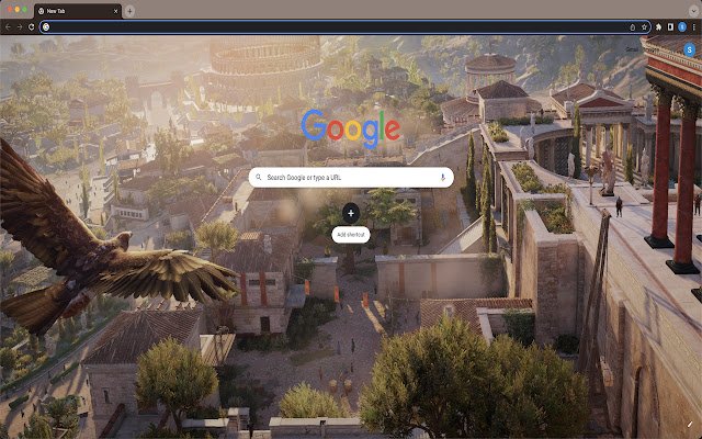 Assassins Creed Origins Theme  from Chrome web store to be run with OffiDocs Chromium online
