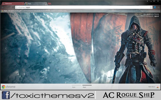 Assassins Creed Rogue Ship із веб-магазину Chrome, який можна запускати за допомогою OffiDocs Chromium онлайн