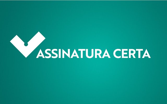 AssinaturaCerta Assinatura ດິຈິຕອນຈາກເວັບຈາກ Chrome web store ທີ່ຈະດໍາເນີນການກັບ OffiDocs Chromium ອອນໄລນ໌