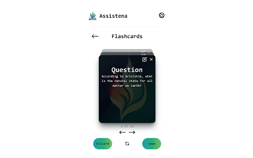Assistena  from Chrome web store to be run with OffiDocs Chromium online