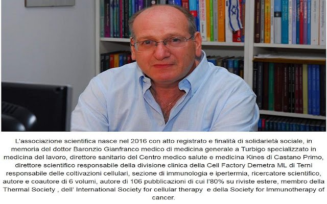 Associazione scientifica Baronzio Gianfranco del Chrome web store verrà gestito con OffiDocs Chromium online