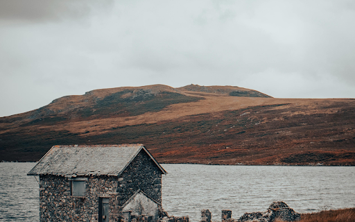 A Stone Boathouse at Devoke Water, Eskdale  from Chrome web store to be run with OffiDocs Chromium online