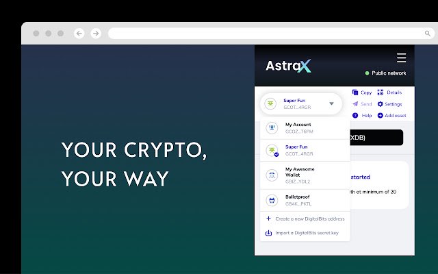 Chrome web mağazasından AstraX, OffiDocs Chromium çevrimiçi ile çalıştırılacak