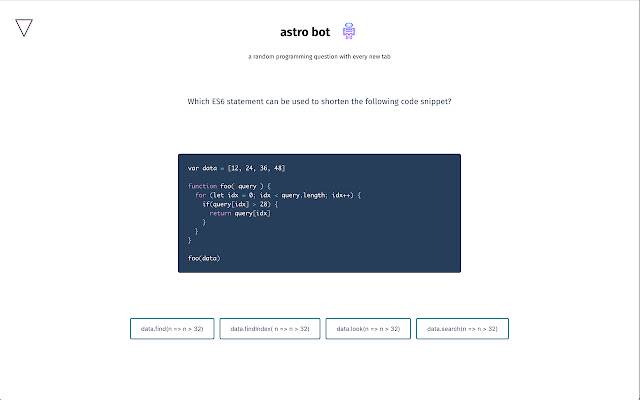 Astro Bot  from Chrome web store to be run with OffiDocs Chromium online