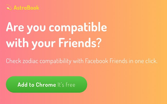 Facebook の占星術と星座 Chrome Web ストアの AstroBook を OffiDocs Chromium オンラインで実行