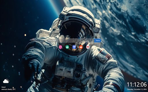 astronaut  from Chrome web store to be run with OffiDocs Chromium online