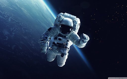 Astronaut Floating in Space  from Chrome web store to be run with OffiDocs Chromium online