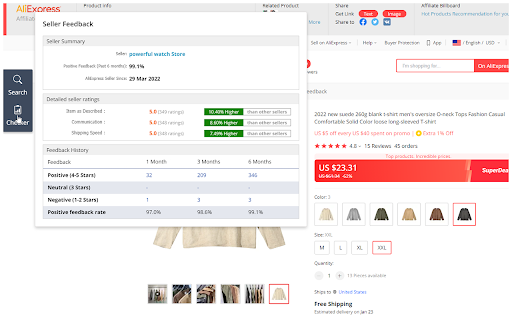 AT Dropshipping  from Chrome web store to be run with OffiDocs Chromium online