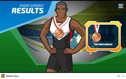 Athletics Hero Compete in the Summer Games and win medals!  from Chrome web store to be run with OffiDocs Chromium online