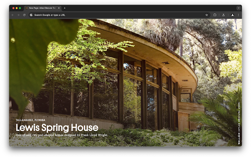 Atlas Obscura Tabs (Unofficial)  from Chrome web store to be run with OffiDocs Chromium online