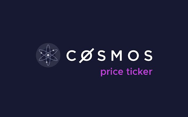 ATOM price ticker  from Chrome web store to be run with OffiDocs Chromium online