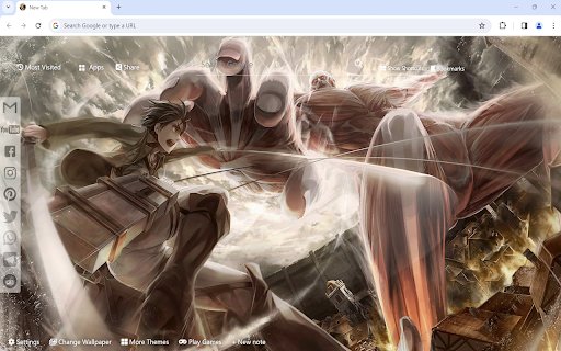 Attack On Titan Wallpaper  from Chrome web store to be run with OffiDocs Chromium online