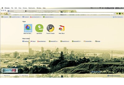 AucklandScape (Mac) de la boutique en ligne Chrome doit être exécuté avec OffiDocs Chromium en ligne