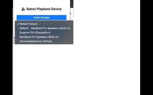 Audio Alert Selector  from Chrome web store to be run with OffiDocs Chromium online