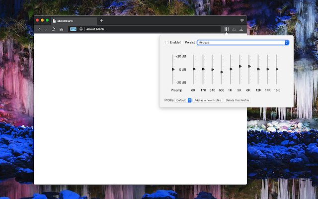 Audio-equalizer en versterker uit de Chrome-webwinkel voor gebruik met OffiDocs Chromium online