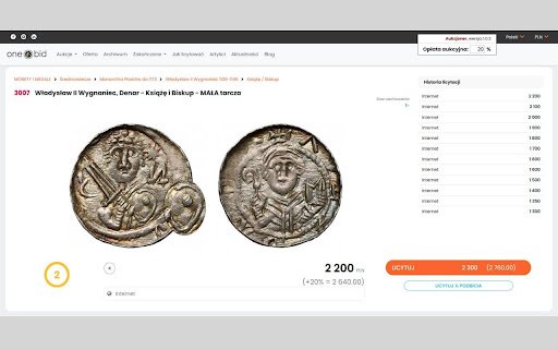 Aukcjoner  from Chrome web store to be run with OffiDocs Chromium online