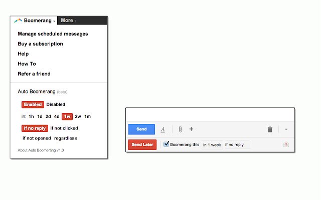Auto Boomerang by Siege Media  from Chrome web store to be run with OffiDocs Chromium online