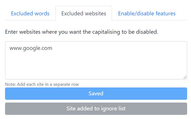 Auto Capitalize Sentence ຈາກຮ້ານເວັບ Chrome ເພື່ອດໍາເນີນການກັບ OffiDocs Chromium ອອນລາຍ