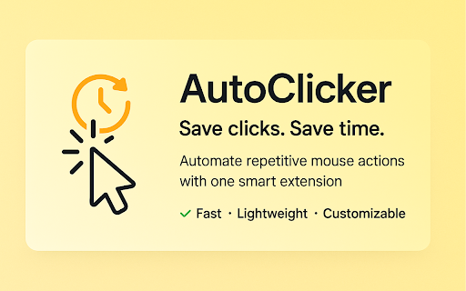 Autoclicker  from Chrome web store to be run with OffiDocs Chromium online