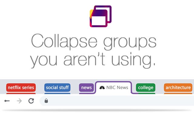 Auto Collapse for Tab Groups  from Chrome web store to be run with OffiDocs Chromium online