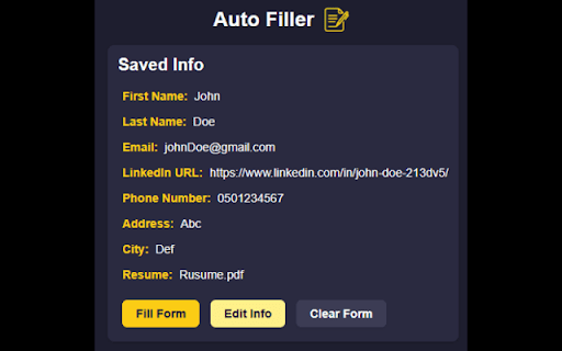 AutoFiller from Chrome web store to be run with OffiDocs Chromium online AutoFiller from Chrome web store to be run with OffiDocs Chromium online