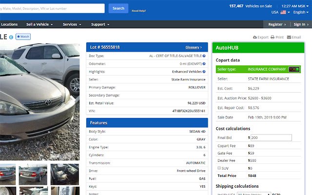 AutoHUB van de Chrome-webwinkel om te worden uitgevoerd met OffiDocs Chromium online