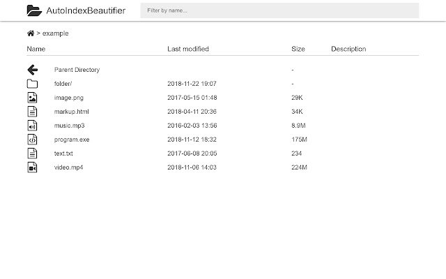 AutoIndexBeautifier  from Chrome web store to be run with OffiDocs Chromium online