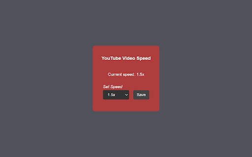 Automatic Play Speed For YouTube™  from Chrome web store to be run with OffiDocs Chromium online