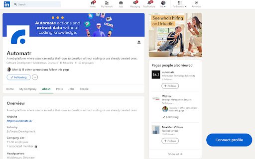 Automatr  from Chrome web store to be run with OffiDocs Chromium online