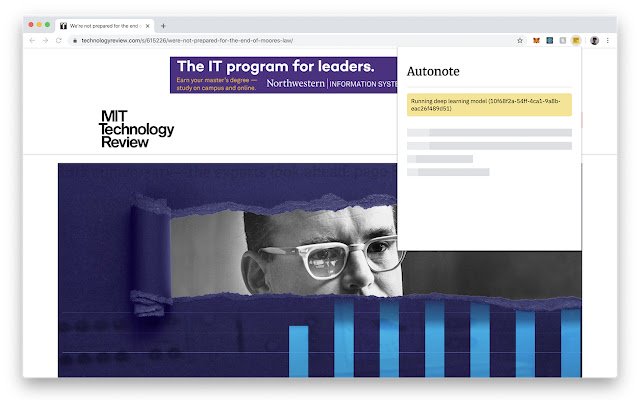 Autonote из интернет-магазина Chrome будет работать с OffiDocs Chromium онлайн