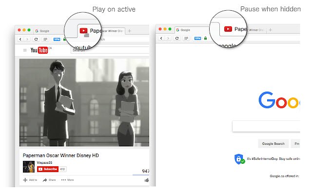 Auto Pause and Resume para YouTube™ da Chrome Web Store para ser executado com OffiDocs Chromium online
