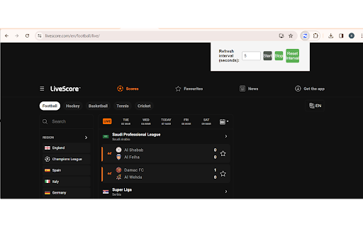 Auto Refresh Advanced v2  from Chrome web store to be run with OffiDocs Chromium online