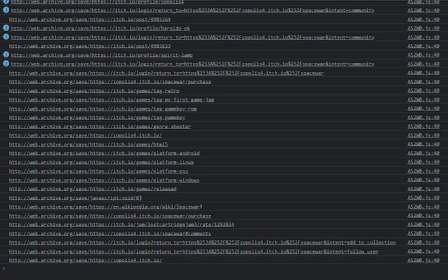 AutoSave to Wayback Machine  from Chrome web store to be run with OffiDocs Chromium online