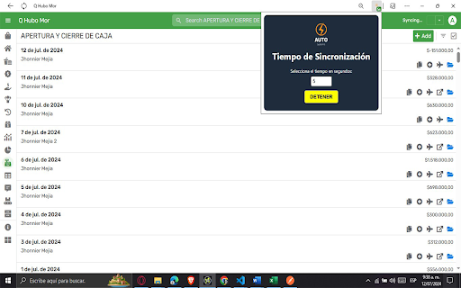 AutoSystem Sync Appsheet  from Chrome web store to be run with OffiDocs Chromium online