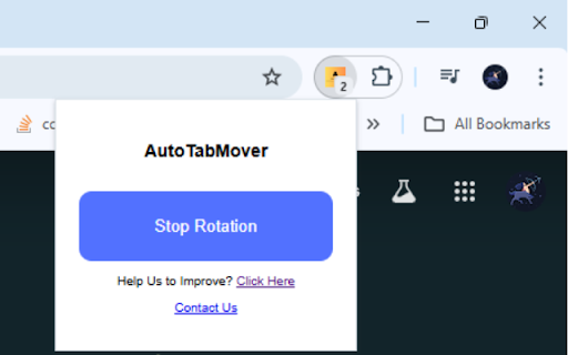 AutoTabMover  from Chrome web store to be run with OffiDocs Chromium online