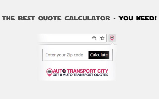 Chrome ウェブストアからの Auto Transport Quote Calculator を OffiDocs Chromium online で実行