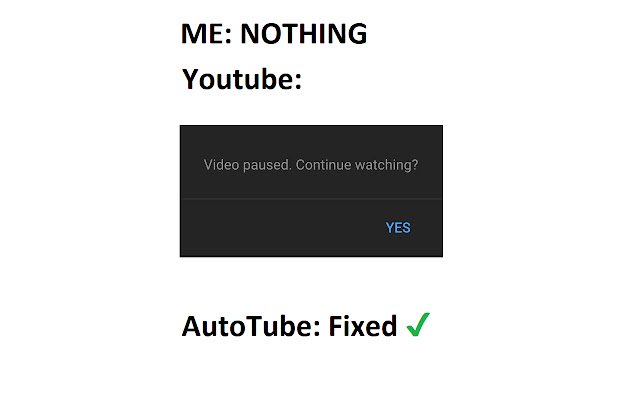 AutoTube YouTube nonstop mula sa Chrome web store na tatakbo sa OffiDocs Chromium online