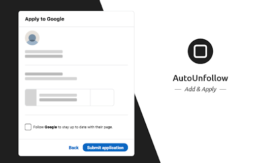 AutoUnfollow  from Chrome web store to be run with OffiDocs Chromium online